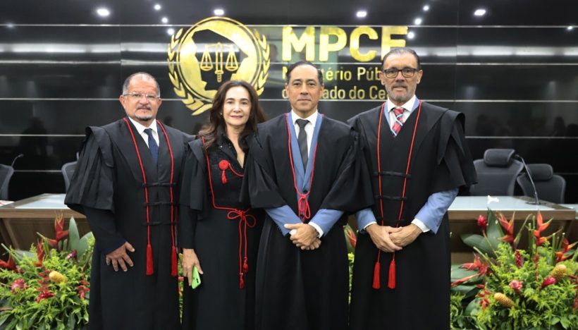 Novos vice-procurador de Justiça e vice-corregedor-geral do MPCE são empossados