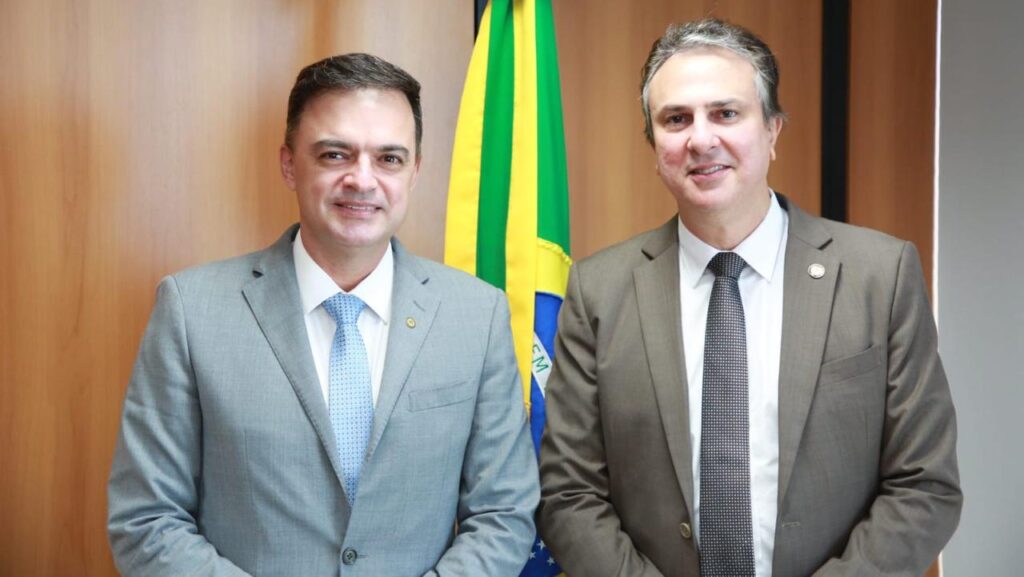 Fernando Santana e Camilo Santana