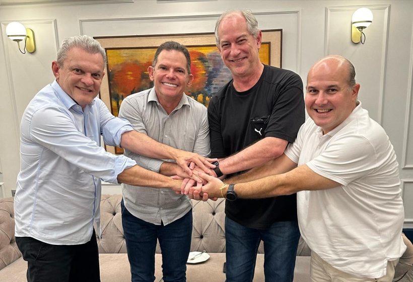 Deputado Lucinildo Frota anuncia filiação ao PDT em reunião com Sarto, Ciro e RC