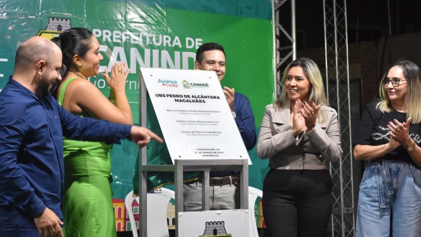 Prefeitura de Canindé inaugura Unidade Básica de Saúde Pedro de Alcântara Magalhães