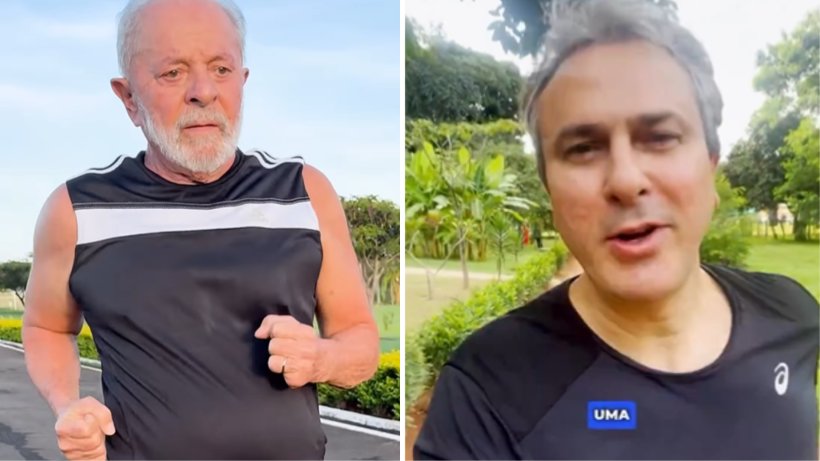 Camilo Santana entra na onda após Lula postar vídeo se exercitando: “aceitei o convite”