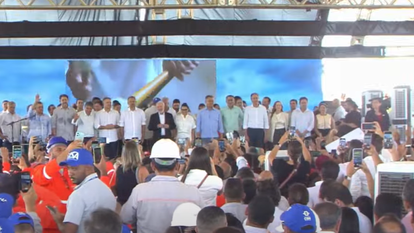Assista ao vivo solenidade em Iguatu com o presidente Lula