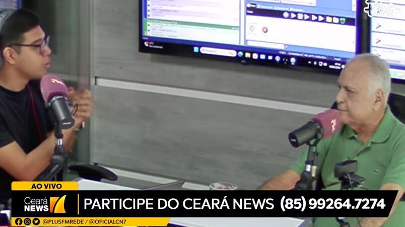 Ceará News recebe prefeito de Maracanaú Roberto Pessoa