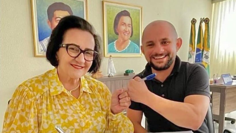 Rozário Ximenes filia seu candidato a prefeito de Canindé, Kledeon Paulino, ao Republicanos