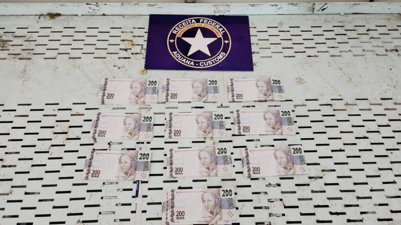Receita Federal frustra entrega de dinheiro falso em Fortaleza