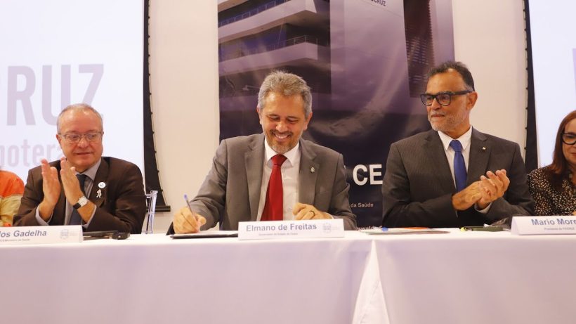 Elmano assina decreto que regulamenta o Distrito de Inovação e Saúde do Ceará