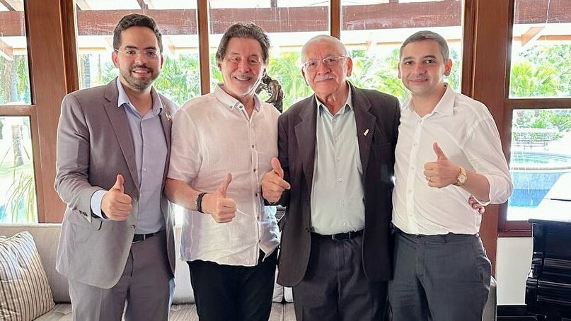 Eunício reafirma pré-candidatura de Davi Macedo a prefeito de Juazeiro do Norte