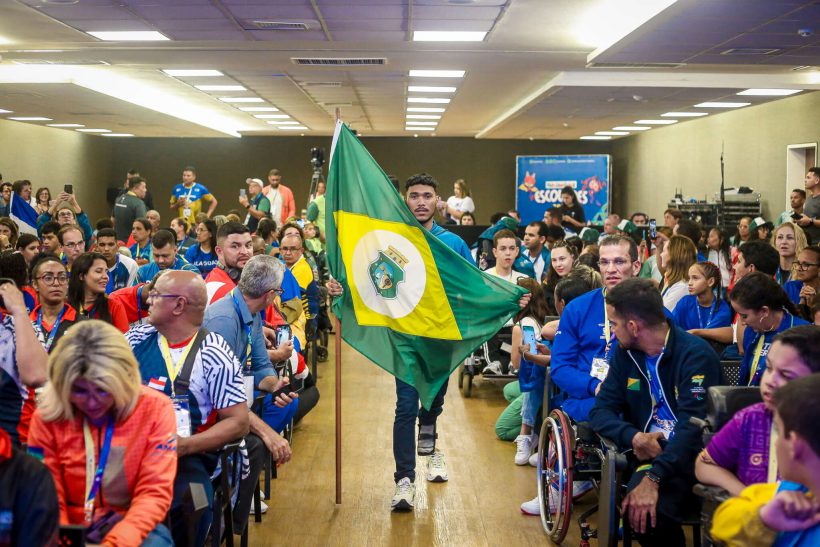 Comitê Paralímpico Brasileiro realiza evento com atletas de alto rendimento no CFO, em Fortaleza
