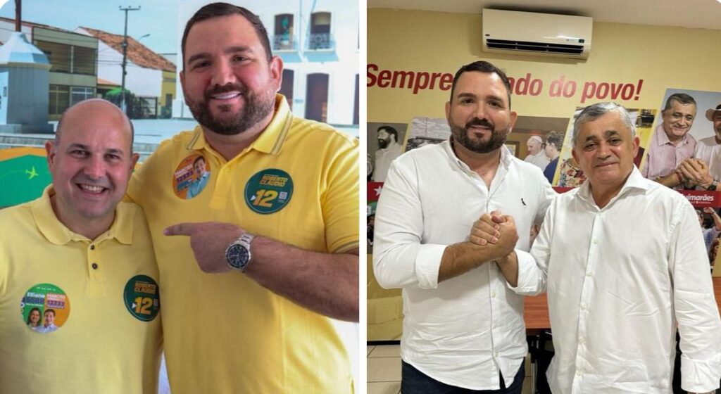 Adil Júnior apoiou Roberto Cláudio em 2022 e agora está sendo apoiado por Guimarães