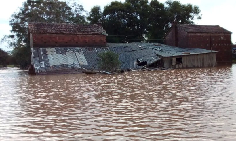 Rio Grande do Sul tem previsão de mais chuva forte no domingo