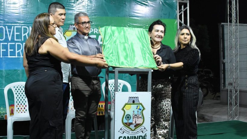 Prefeitura de Canindé entrega Centro de Educação Infantil para comunidade da Boa Vista