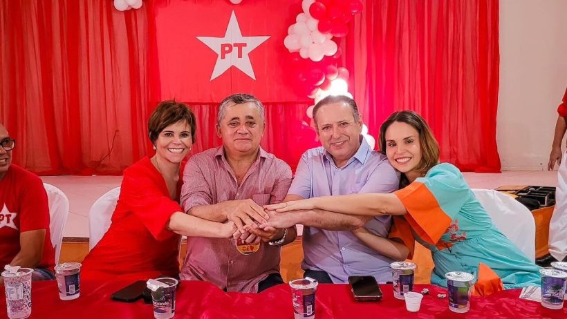 PT sela apoio à reeleição de Patrícia Aguiar à Prefeitura de Tauá