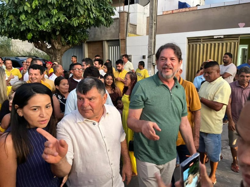 Cid Gomes lança Braguinha à reeleição em Santa Quitéria