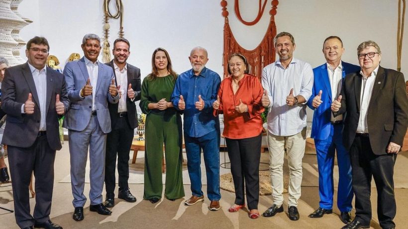 Presidente Lula promove jantar no Ceará com governadores do Nordeste