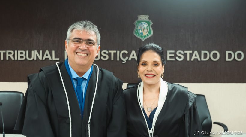 TJCE realiza cerimônia de ratificação de posse de dois novos desembargadores