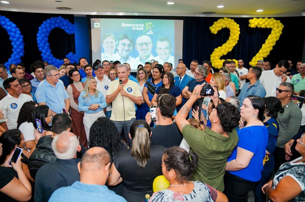 Prefeito José Sarto participa de convenção do Democracia Cristã em Fortaleza