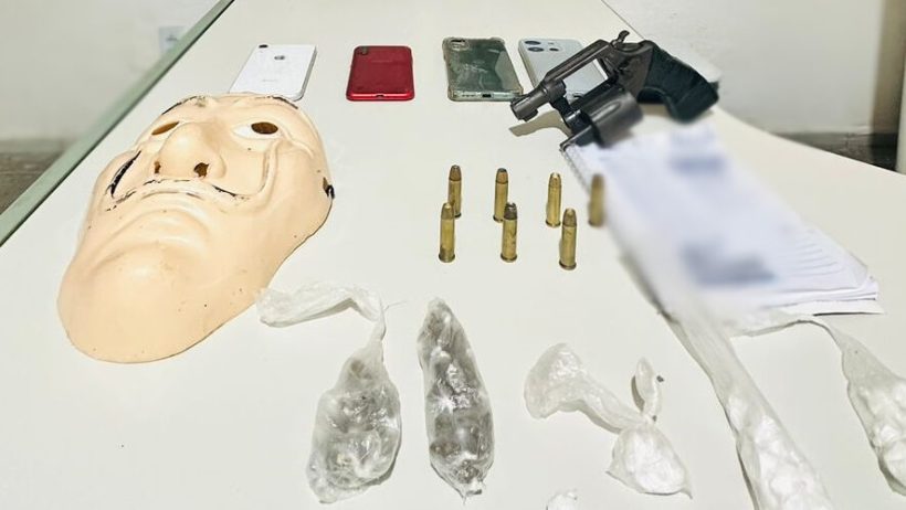 Suspeito de chefiar grupo criminoso é preso pela PC-CE, em Maranguape
