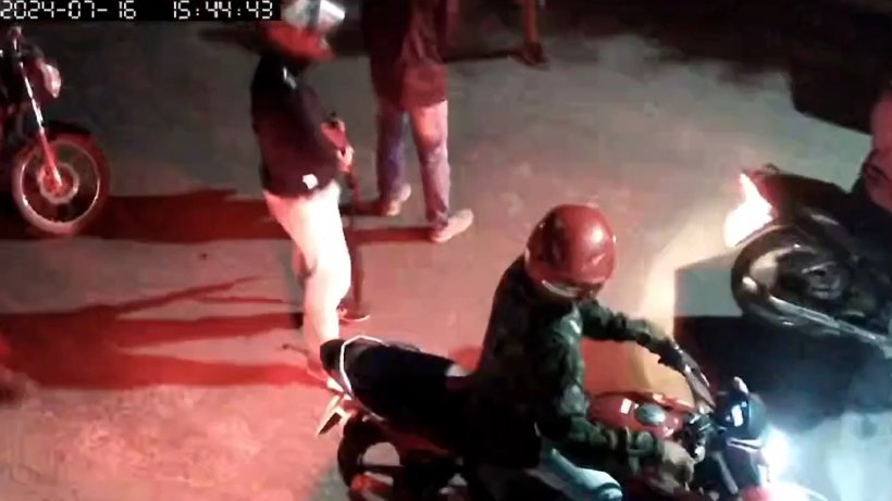 Criminosos armados efetuam diversos disparos em via pública de Uruburetama