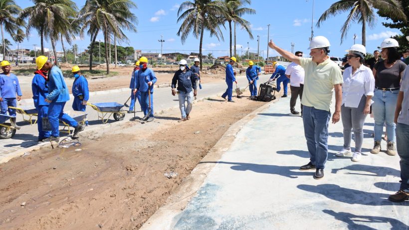 Obras do projeto Vila do Mar chegam a 70% de conclusão, afirma Sarto