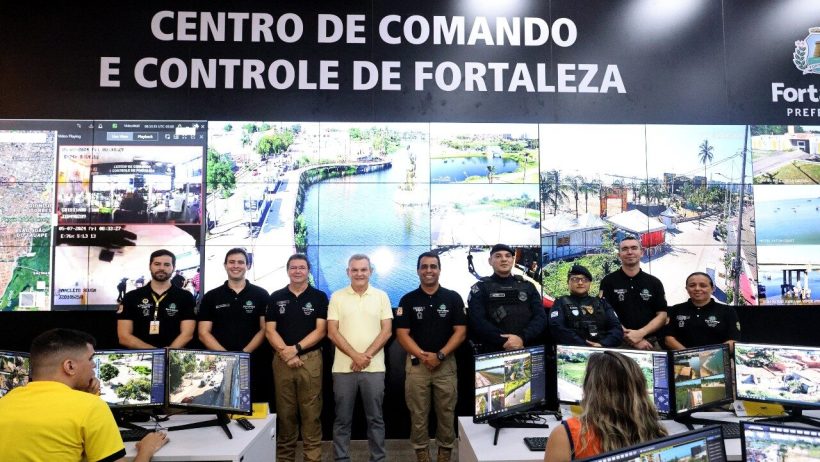 Prefeito Sarto inaugura Centro de Comando e Controle de Fortaleza com 7 mil câmeras