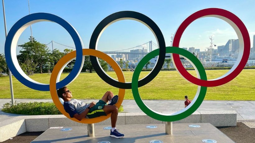 O tenista Thiago Monteiro é um dos cearenses que vai disputar as olimpíadas de Paris, na França. (Foto: reprodução/Instagram)