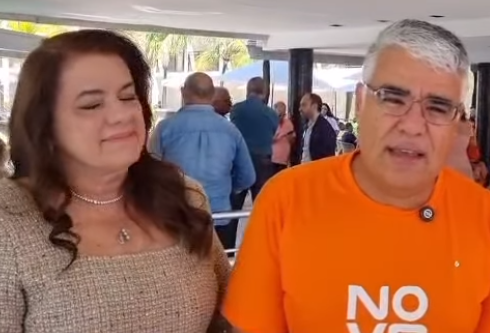 Novo oficializa chapa de Eduardo Girão e Silvana Bezerra para Fortaleza