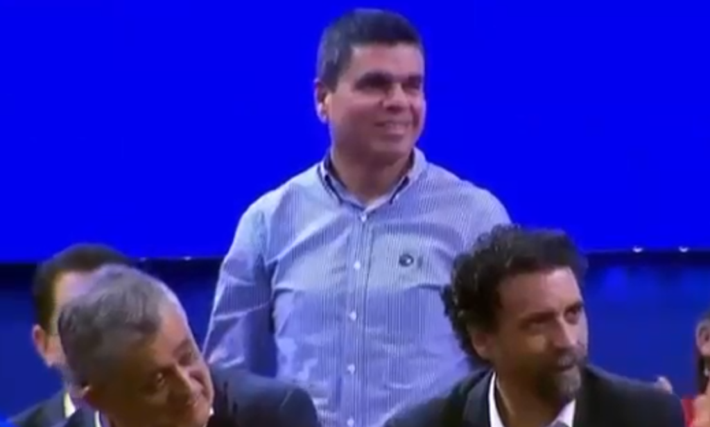 Chagas Vieira em evento do Governo Federal