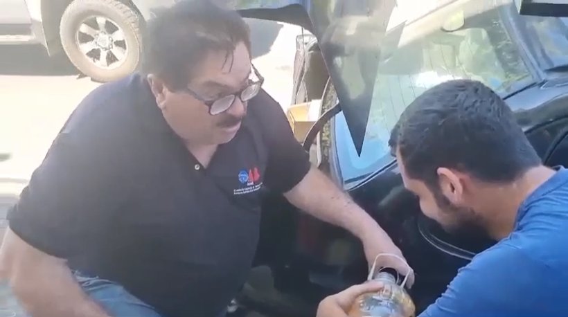 Pré-candidato a prefeito de Iguatu, Augusto Correia Lima, se revolta após carro dar prego de gasolina