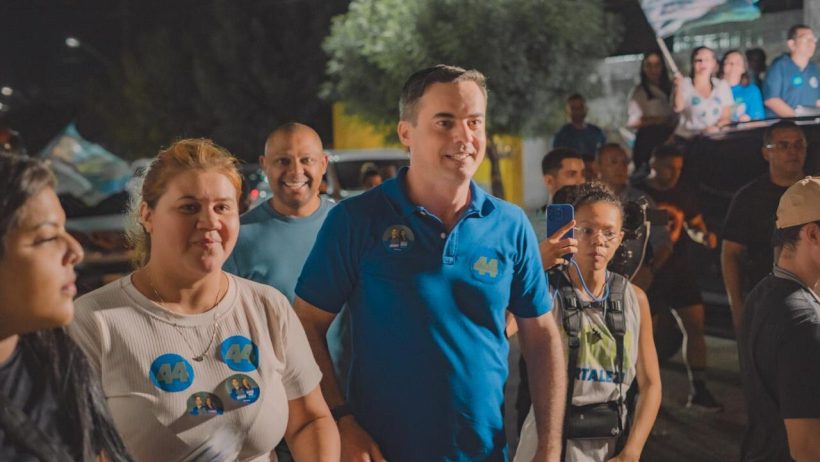 “Vamos dar oportunidades aos jovens do Jardim Iracema”, diz Wagner durante carreata