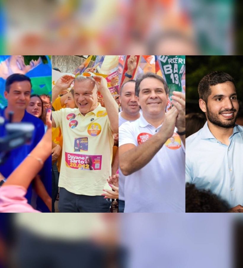 Eleições Fortaleza: Wagner 24%, André 22,1%, Leitão 19,4% e Sarto 16,8%