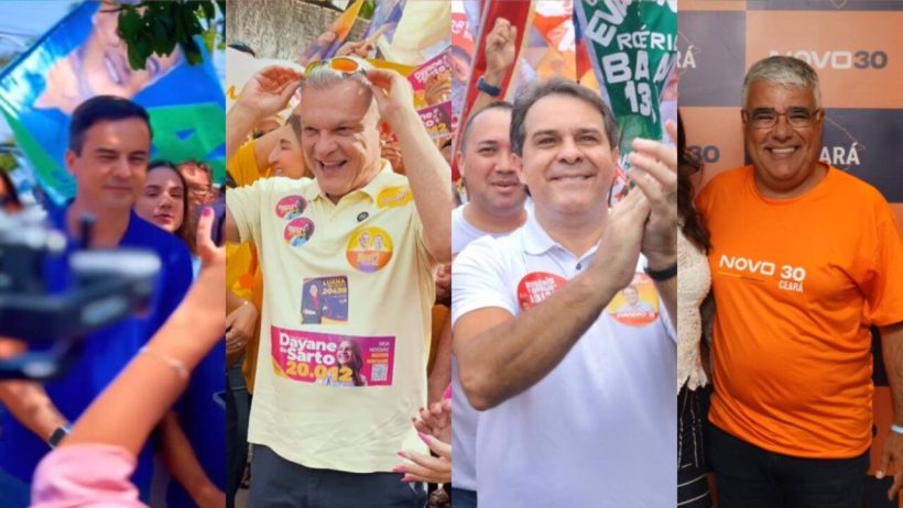 Pesquisa do Instituto Paraná aponta índice de rejeição dos candidatos à Prefeitura de Fortaleza