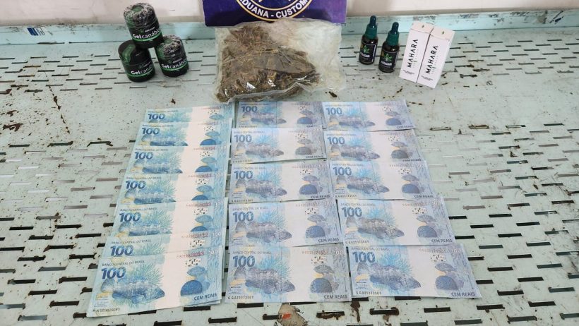 Receita Federal apreende drogas e cédulas falsas em encomendas no Aeroporto de Fortaleza