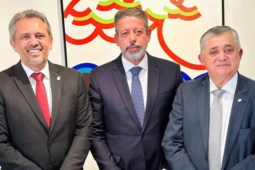 Elmano de Freitas, Arthur Lira e José Guimarães