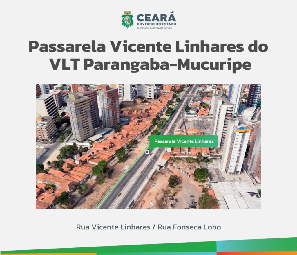 Estado realiza inauguração da Passarela Vicente Linhares nesta segunda-feira (30)