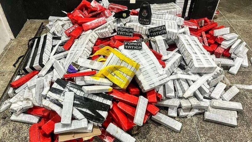 PMCE descobre carregamento de drogas em imóvel desocupado em Fortaleza