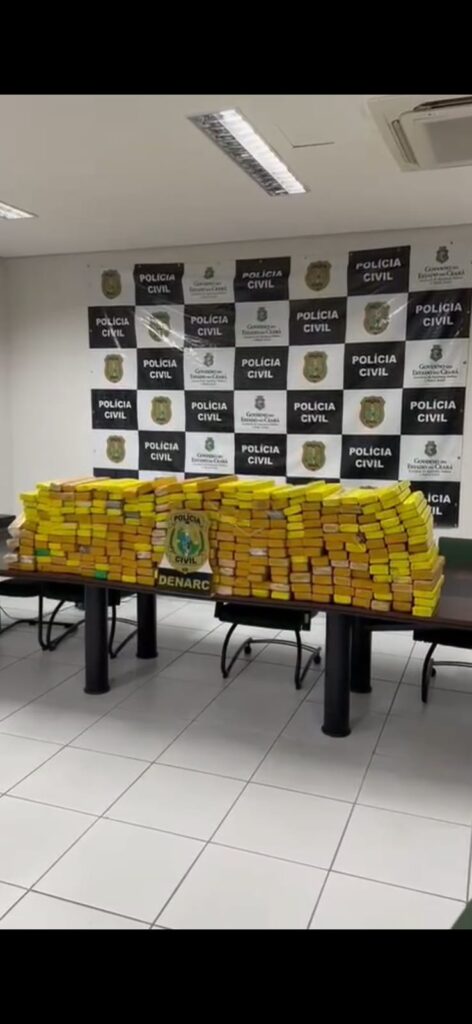 Denarc apreende carregamento de maconha em  na zona rural de Horizonte