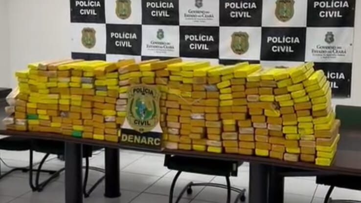 Denarc apreende carregamento de maconha em  na zona rural de Horizonte