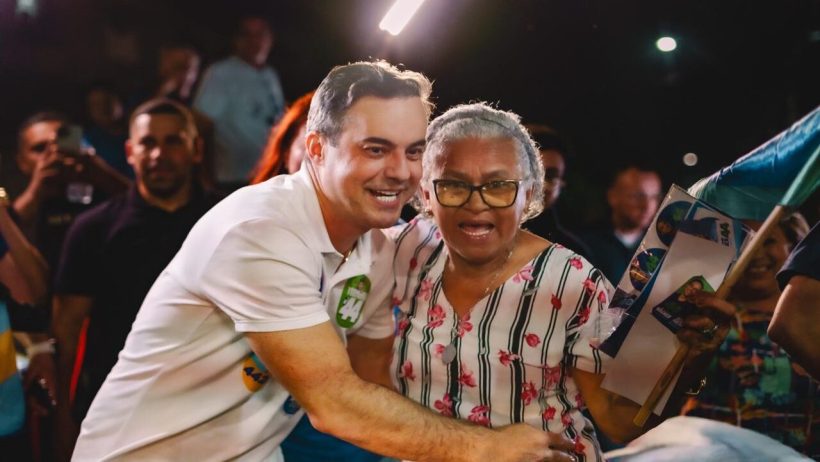 Capitão Wagner propõe modernizar iluminação pública durante carreata no Bom Jardim