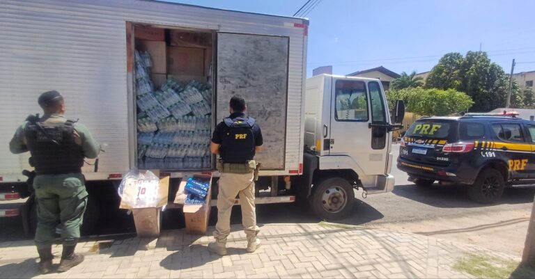 Policiais trocam tiros com criminosos que transportavam cigarros contrabandeados