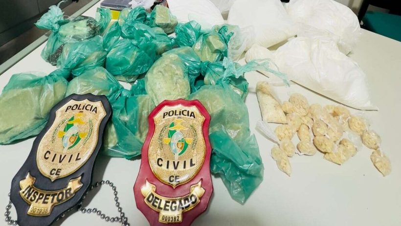 PC-CE apreende 4,5 kg de drogas em imóvel desabitado de  Maranguape