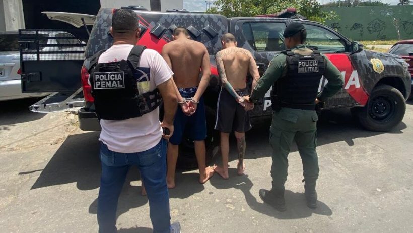 Polícia recaptura mais três detentos que fugiram da Unidade Prisional Itaitinga 4