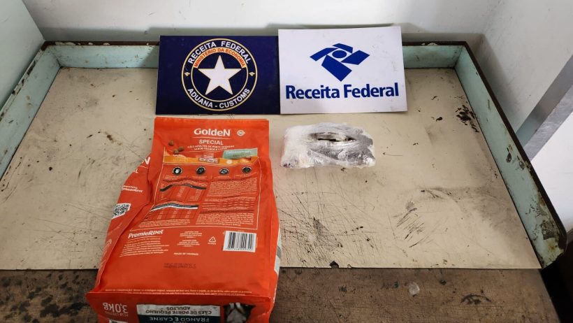 Receita Federal apreende 3 kg de haxixe no Aeroporto de Fortaleza