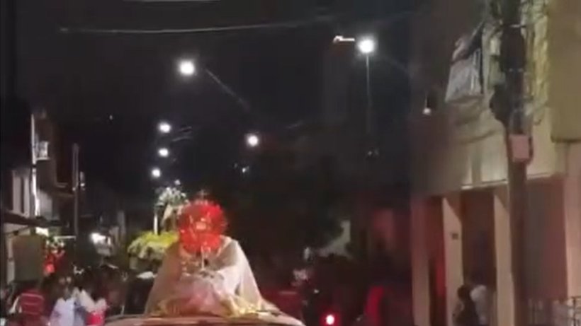 Tiroteio deixa um morto e dois feridos durante procissão no bairro Vicente Pinzón, em Fortaleza