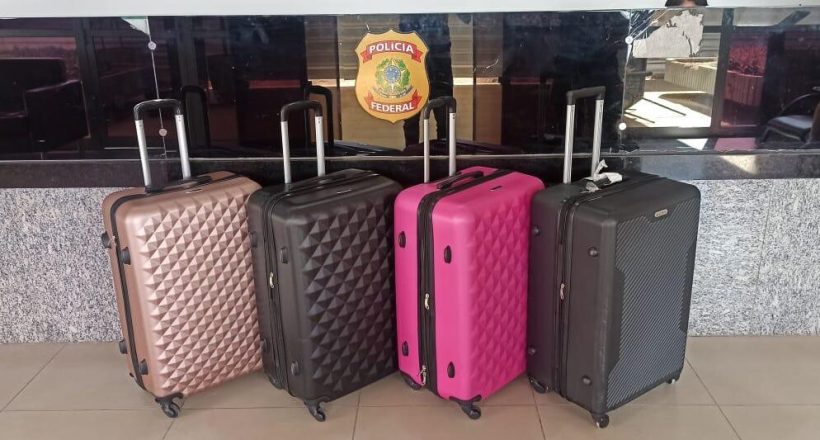 PF flagra passageiras do Paraná com drogas no aeroporto de Fortaleza