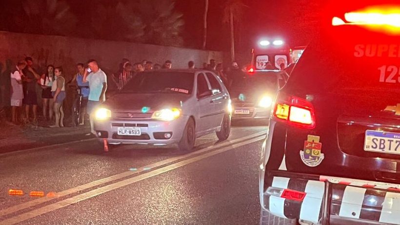 Família é atropelada, casal morre e filho é socorrido em estado grave