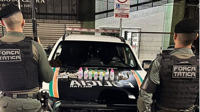 Polícia apreende drogas e munições em imóvel abandonado em Fortaleza