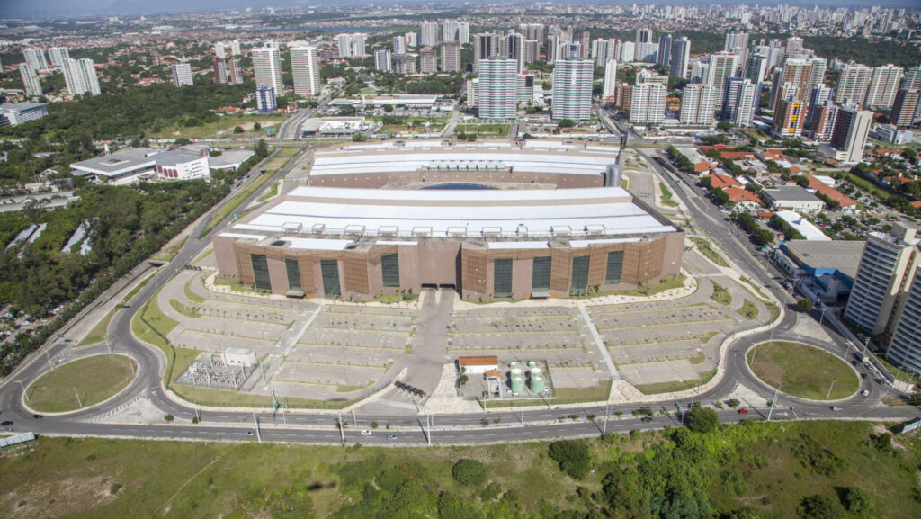 CENTRO DE EVENTOS DO CEARÁ. (Foto: José Wagner/Governo do Ceará)