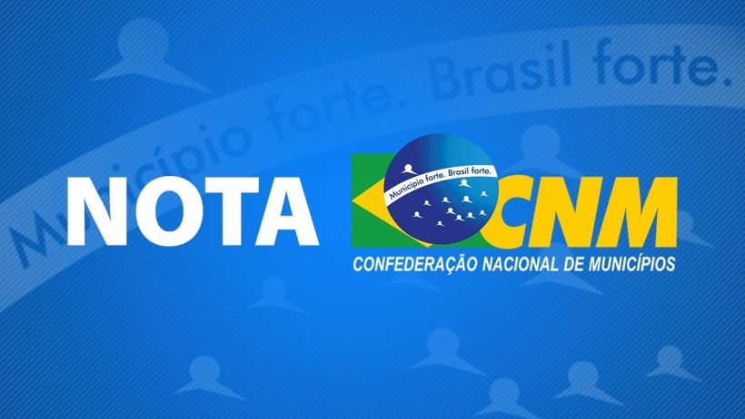 CNM repudia proposta de isenção de IR e alerta para impacto de R$ 20 bilhões nas prefeituras
