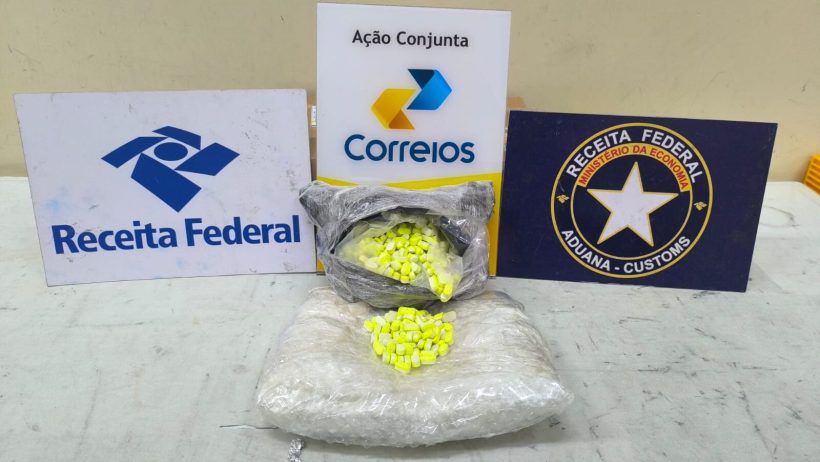 Receita Federal apreende 2 mil comprimidos de ecstasy em Fortaleza