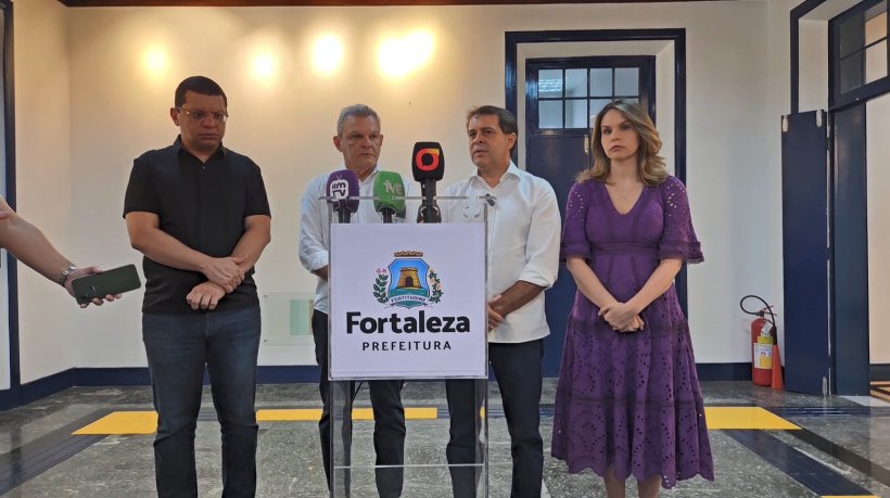 Sarto, Evandro e Gabriella iniciam transição na Prefeitura de Fortaleza
